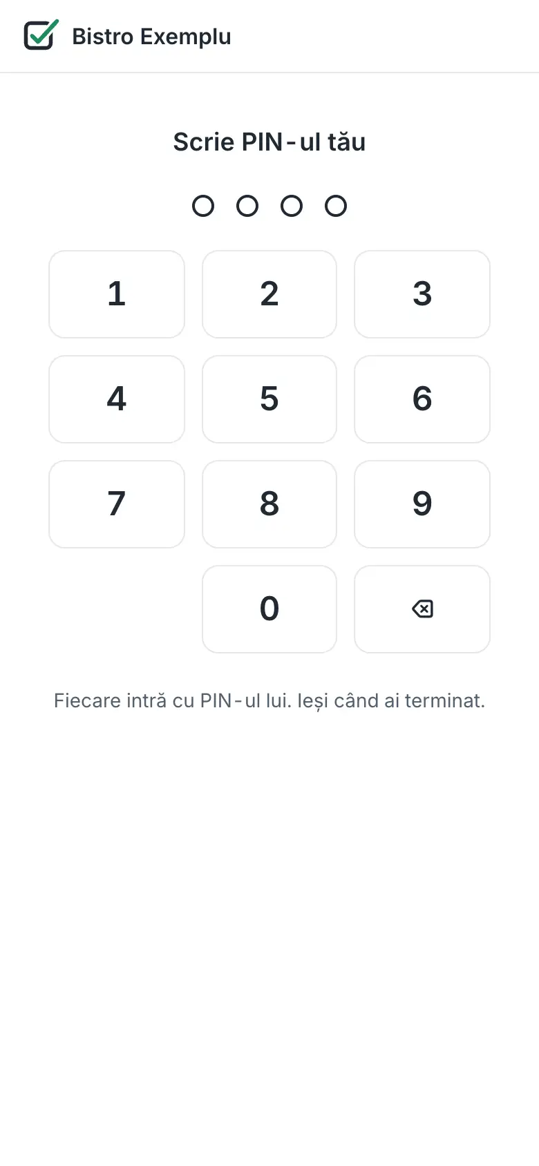 Legi telefonul bucătăriei (date demonstrative)